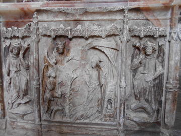 herbert tomb 2 annunciation scene