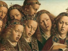 ghent singing angels detail